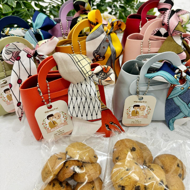 Cookies in Retro Bag