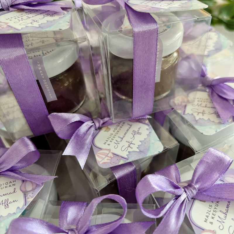 Chocolate Spread in Transparent Box