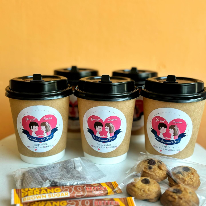 Coffee & Cookies in Cup