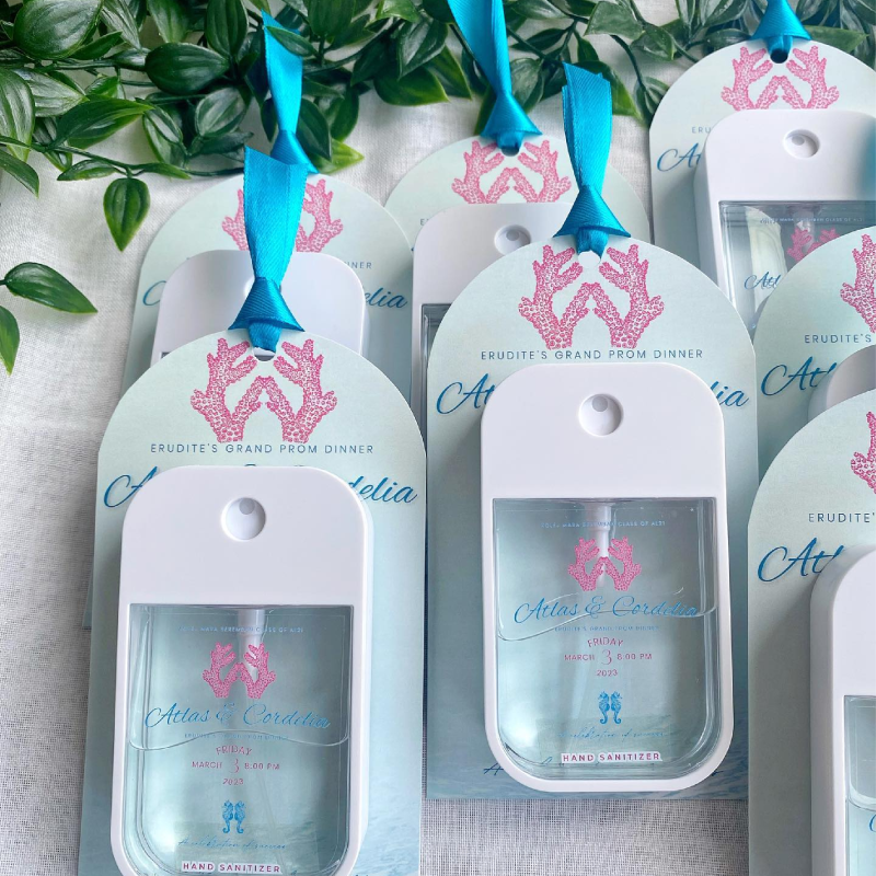 40ml Hand Sanitizer with Thank You Card