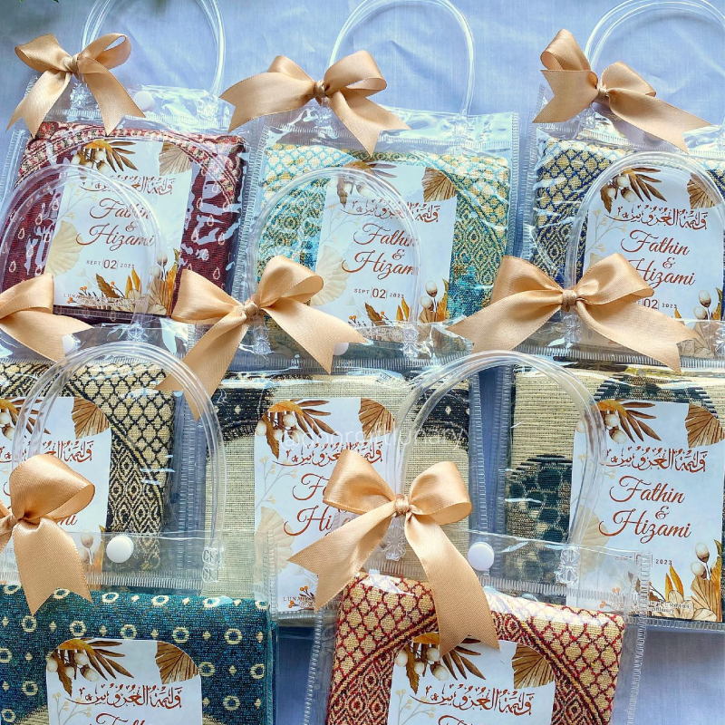 Sejadah in Transparent Bag